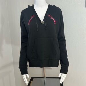 Vintage Sexy Little Things VS Black Hoodie NWT